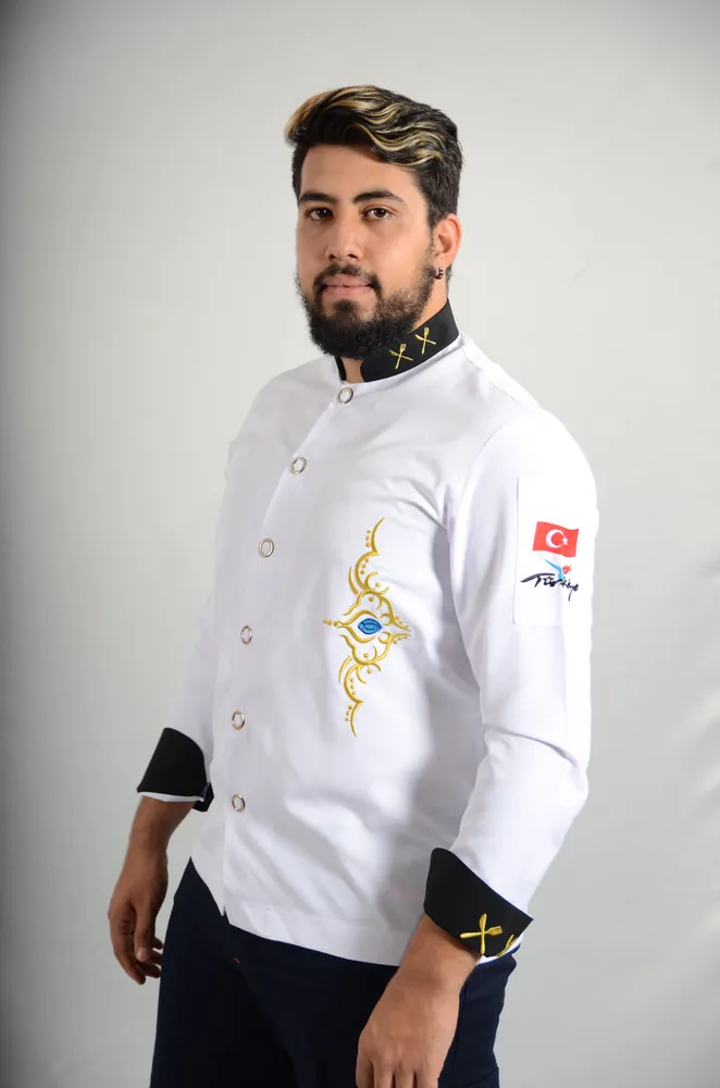 Aşçı kıyafetleri — şef ceket, önlük, takke - gorsel 3