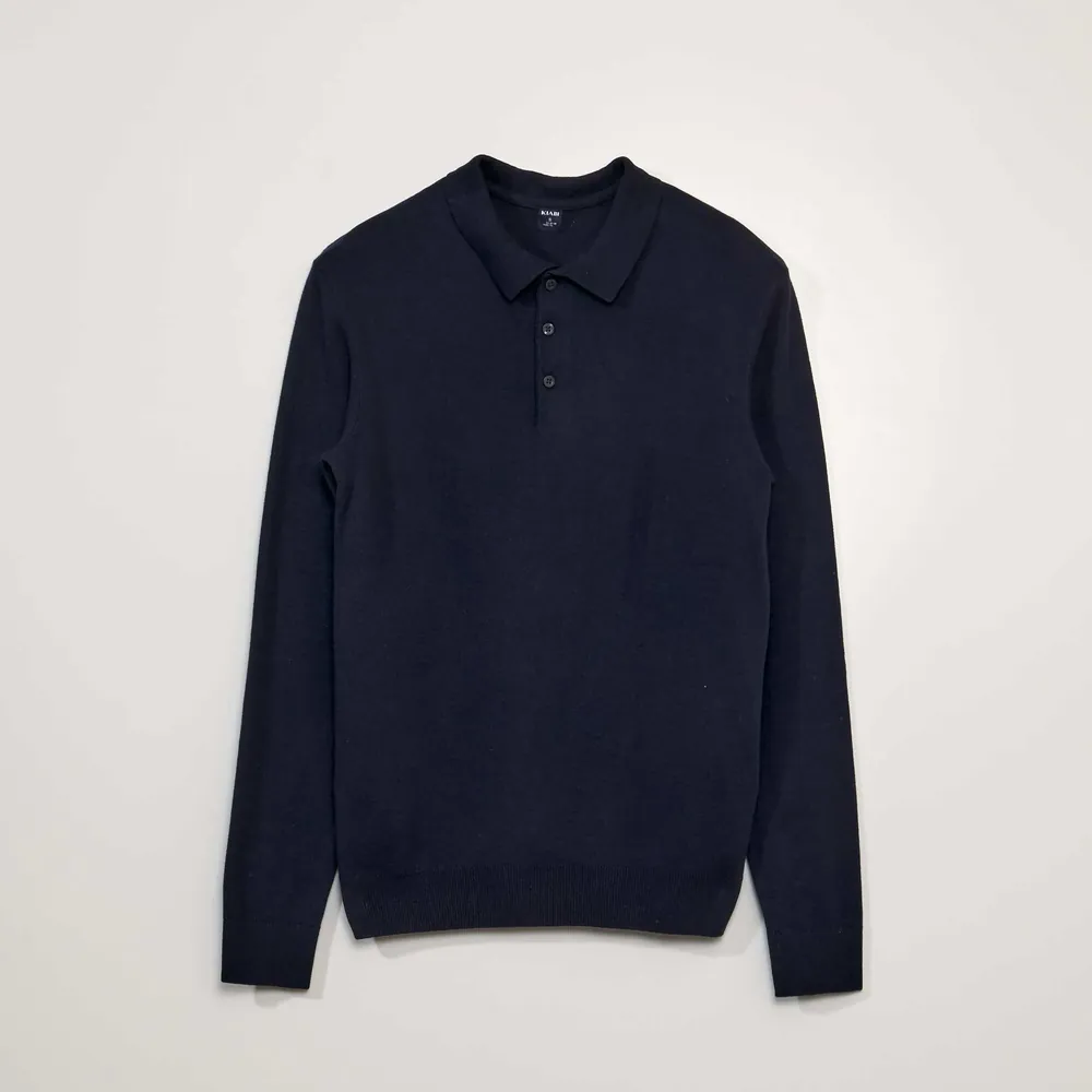 Polo yaka sweat — 3-iplik şardonlu - gorsel 3