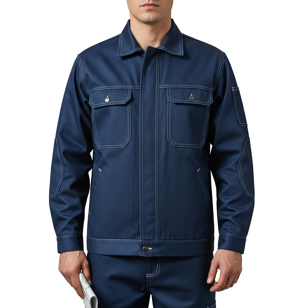 Savunma sanayi teknik personel lacivert takım