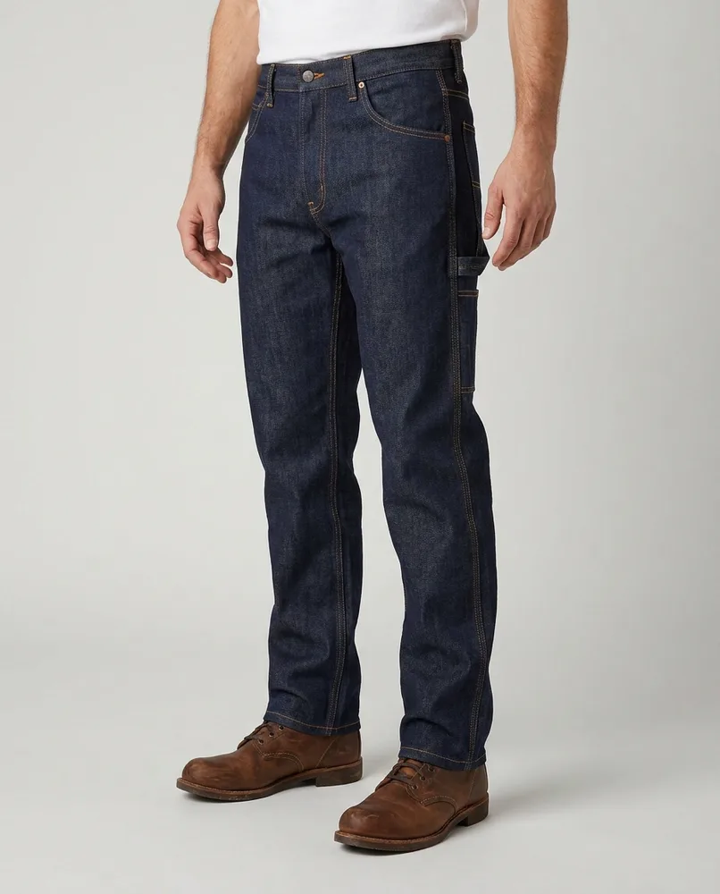 Kot iş pantolonu — çift dikişli denim