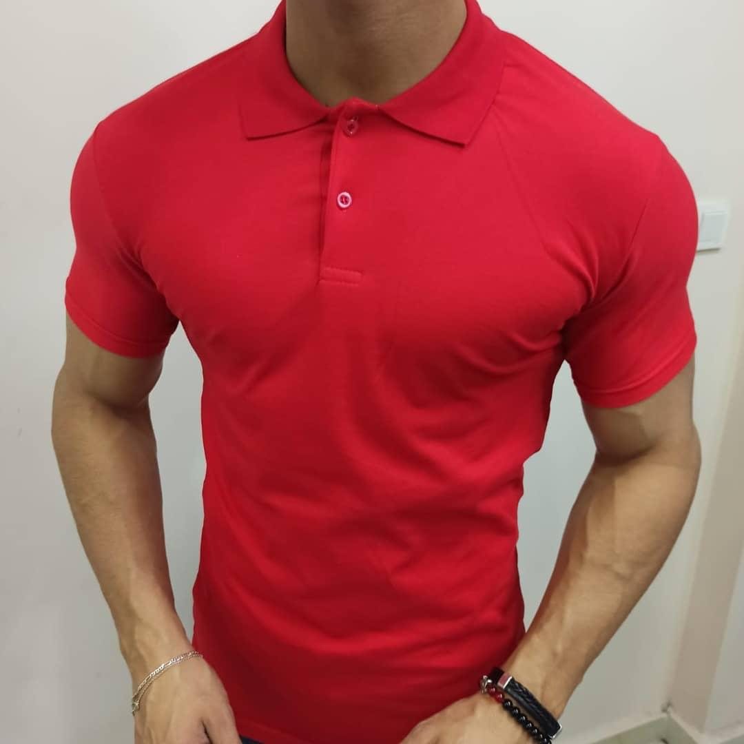 Polo Yaka Tişört modeli 3 — İLKETEKS toptan imalat ve siparişe özel üretim