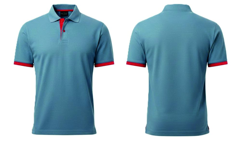 Polo Yaka Tişört modeli 7 — İLKETEKS toptan imalat ve siparişe özel üretim