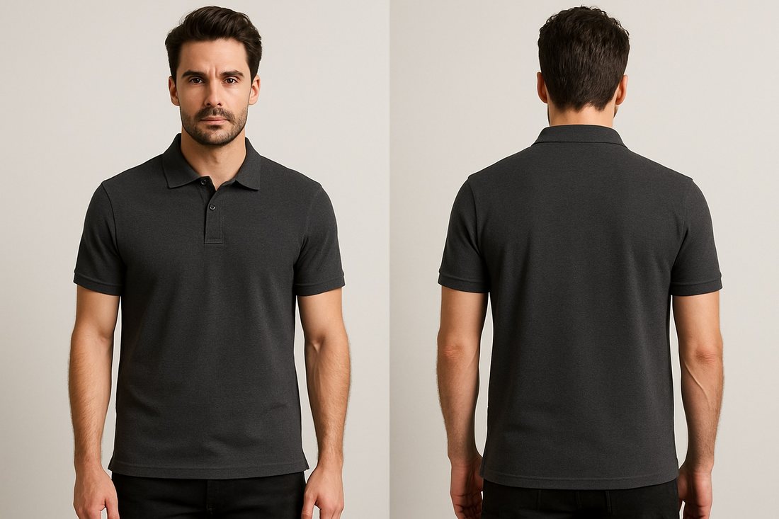 Polo Yaka Tişört modeli 9 — İLKETEKS toptan imalat ve siparişe özel üretim