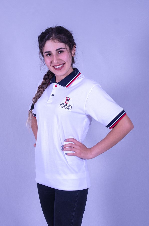 Kaliteli pike penye polo yaka tişört