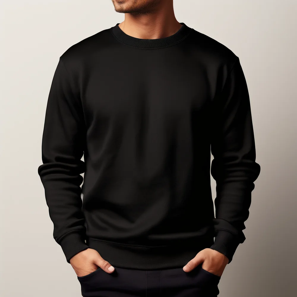Yuvarlak Yaka Sweatshirt görseli 1