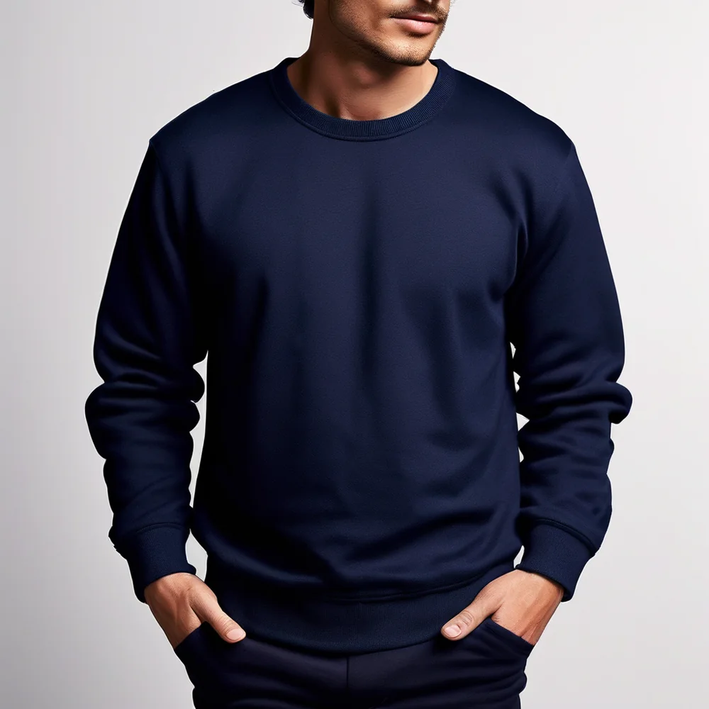 Yuvarlak Yaka Sweatshirt görseli 2