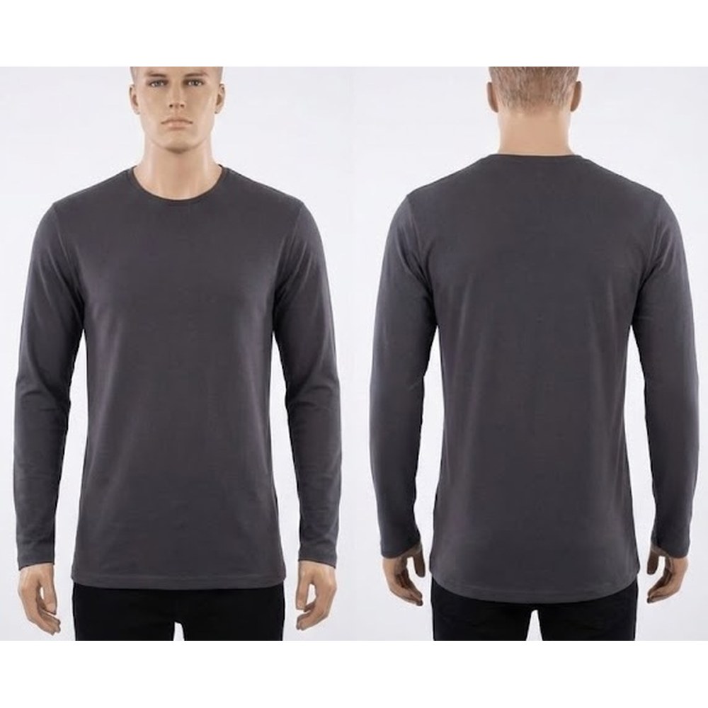 Yuvarlak yaka sweatshirt modeli 5 — kapüşonsuz bisiklet yaka kışlık kazak, İLKETEKS toptan imalat
